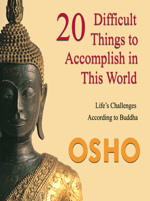 cover image of 20 Difficult Things to Accomplish in this World
